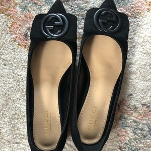 Black Gucci Flats